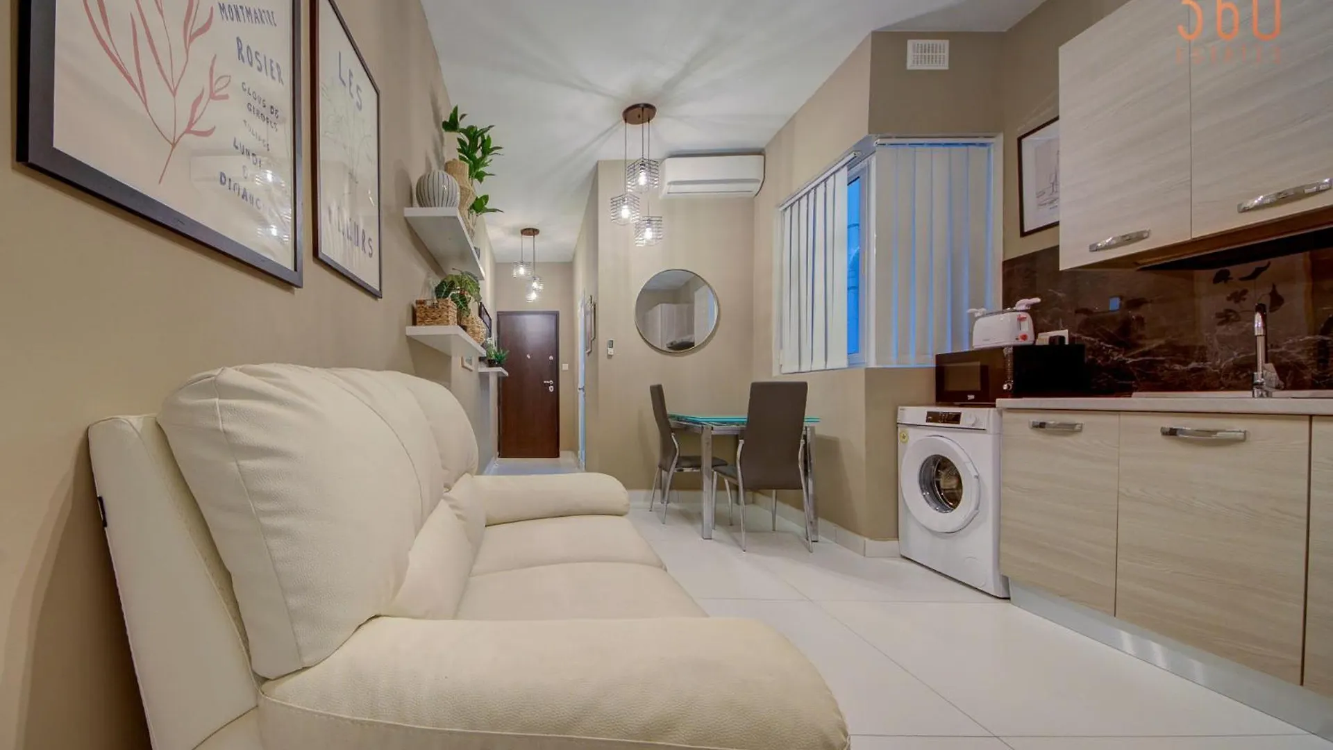 Fully Equipped 1Br Apt With Wifi & Ac In Gzira By 360 Estates Apartment