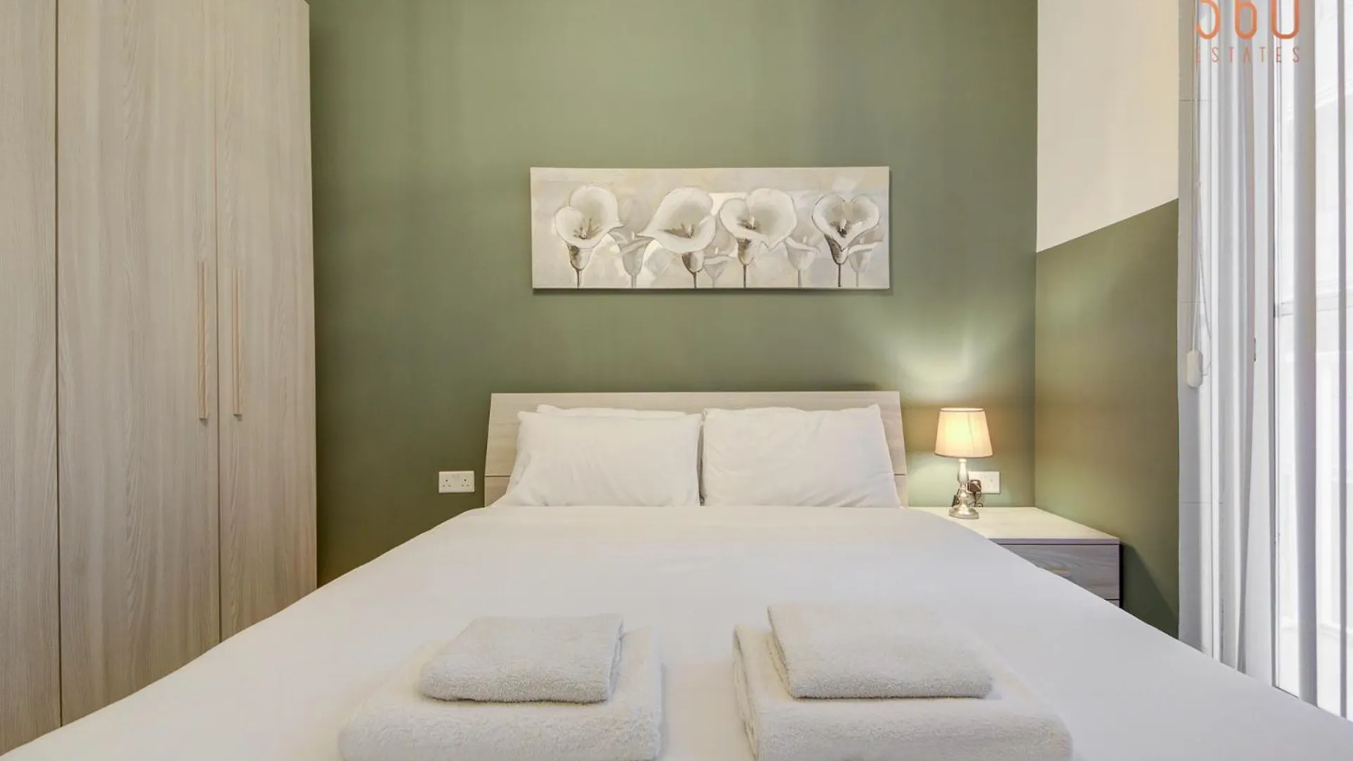 Apartment Fully Equipped 1Br Apt With Wifi & Ac In Gzira By 360 Estates
